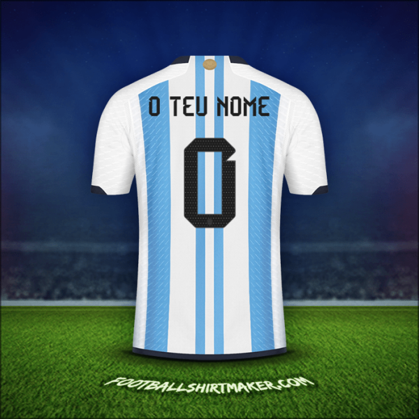 Camisola Argentina 2022 -  o teu nome - 0