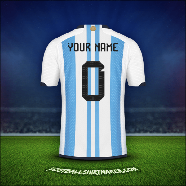 Jersey Argentina 2022 -  your name - 0