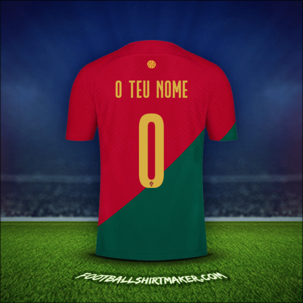 Camisola Portugal 2022 -  o teu nome - 0