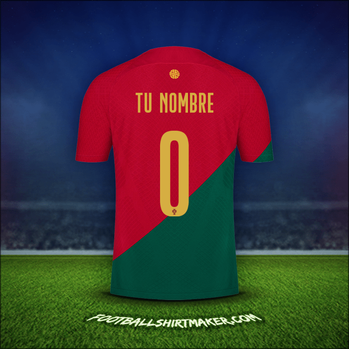 Camiseta Portugal 2022 -  tu nombre - 0