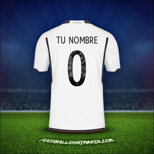 Jersey Alemania 2022 -  tu nombre - 0