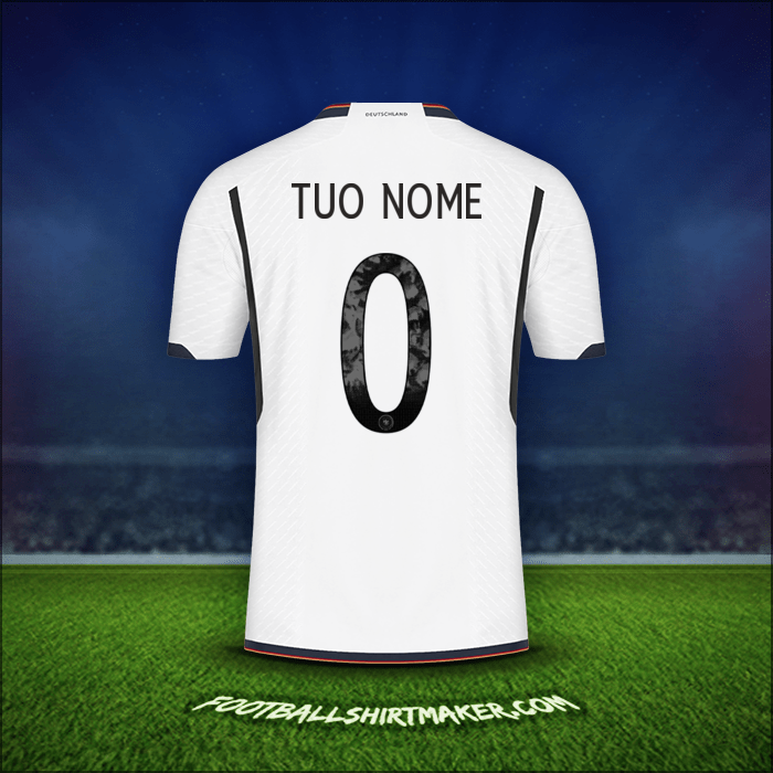 Maglia Germania 2022 -  tuo nome - 0