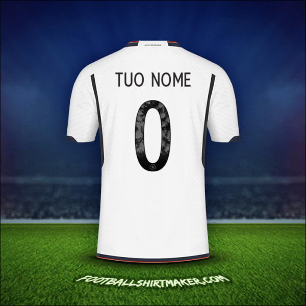 Maglia Germania 2022 -  tuo nome - 0