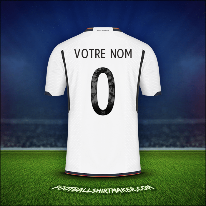 Maillot Allemagne 2022 -  votre nom - 0
