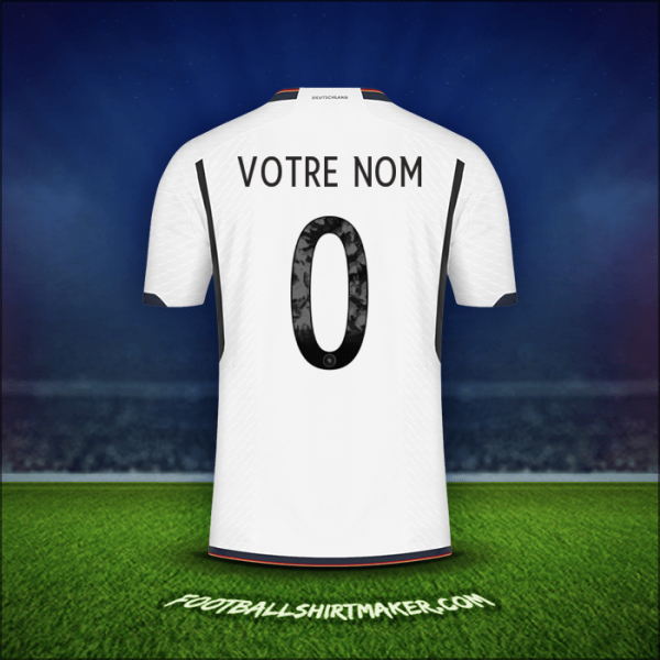 Maillot Allemagne 2022 -  votre nom - 0