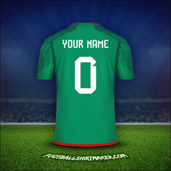 Shirt Mexico 2022 -  your name - 0