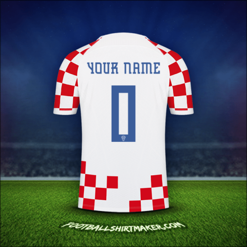 Jersey Croatia 2022 -  your name - 0