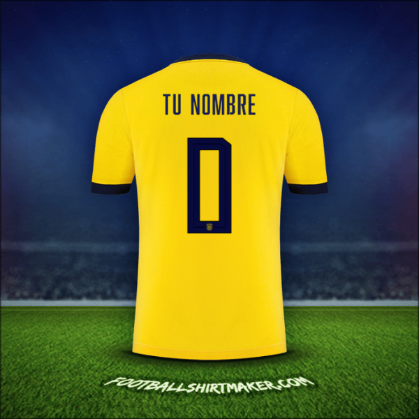 Camiseta Ecuador 2022 -  tu nombre - 0