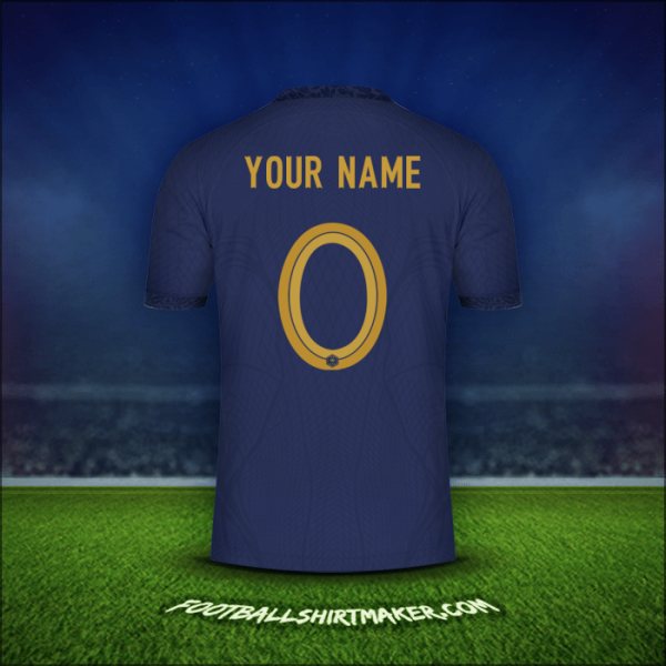 Jersey France 2022 -  your name - 0