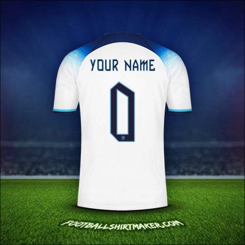 Shirt England 2022 -  your name - 0