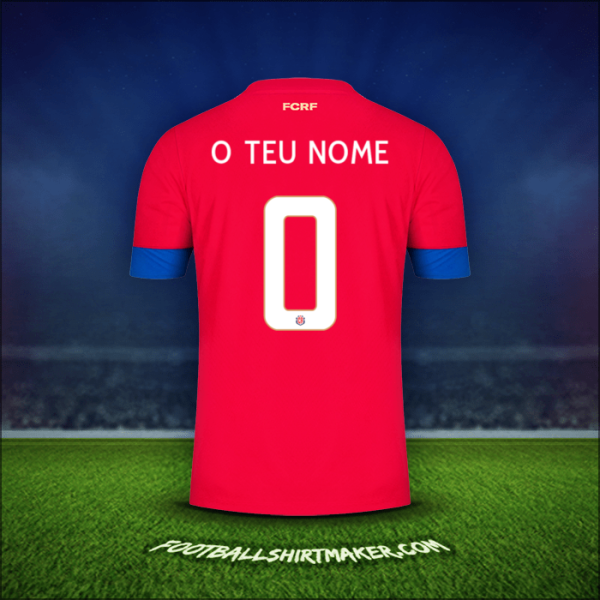 Camisola Costa Rica 2022 -  o teu nome - 0