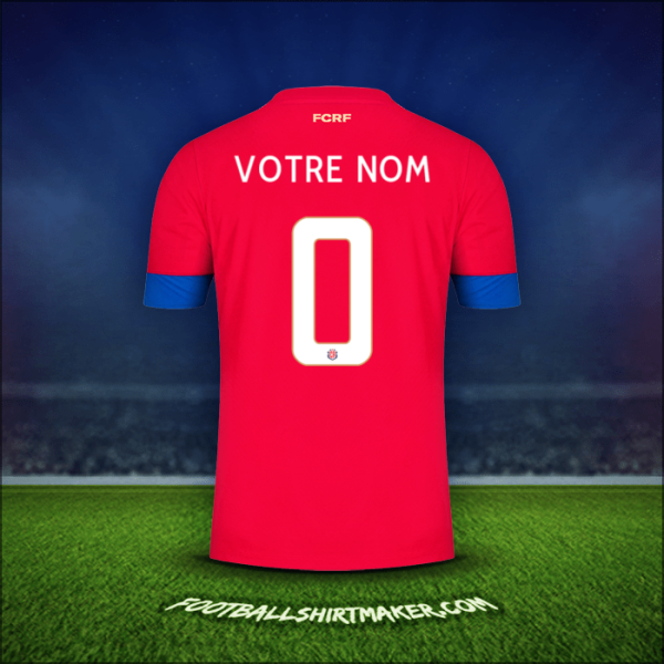 Maillot Costa Rica 2022 -  votre nom - 0