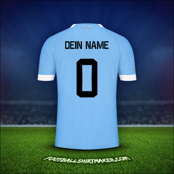 Trikot Uruguay 2022 -  dein name - 0