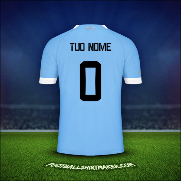 Maglia Uruguay 2022 -  tuo nome - 0