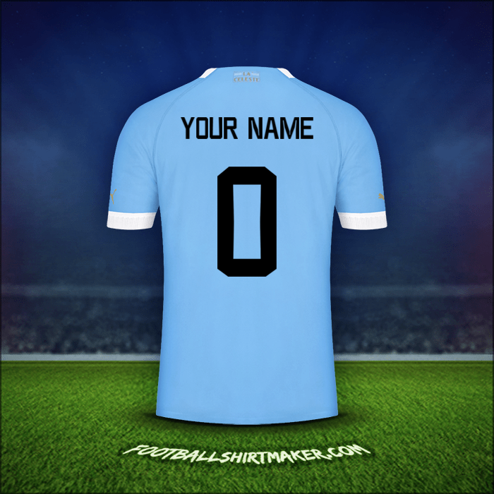 Jersey Uruguay 2022 -  your name - 0