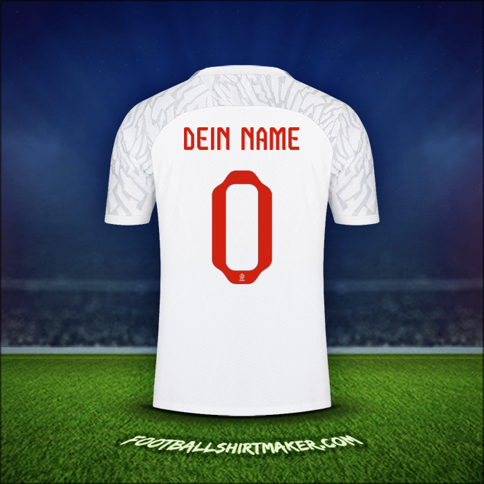 Trikot Polen 2022 -  dein name - 0