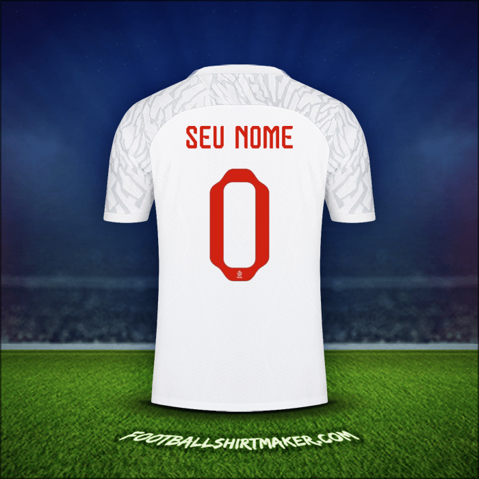 Camisa Polônia 2022 -  seu nome - 0