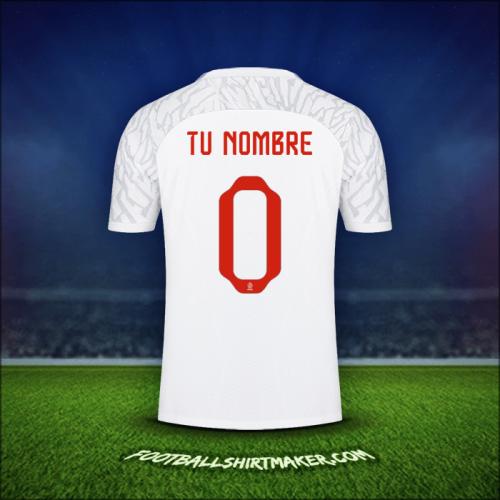 Jersey Polonia 2022 -  tu nombre - 0