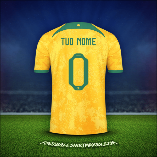 Maglia Australia 2022 -  tuo nome - 0