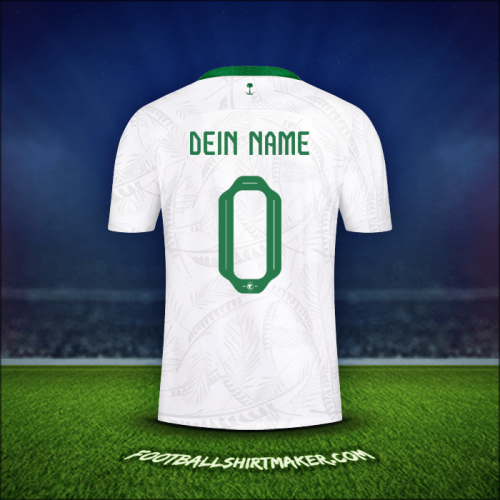 Trikot Saudi-Arabien 2022 -  dein name - 0