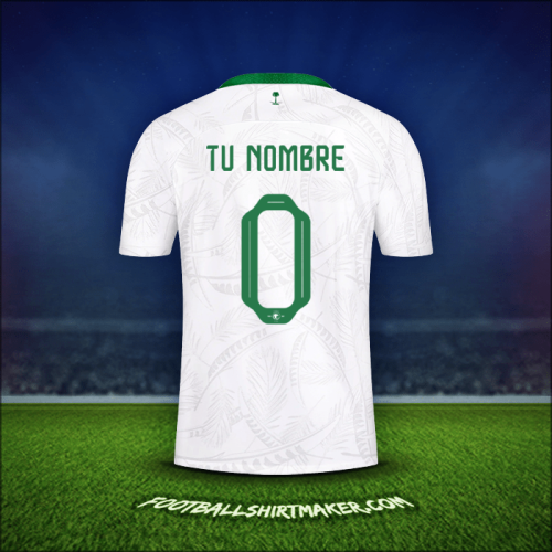 Camiseta Arabia Saudita 2022 -  tu nombre - 0