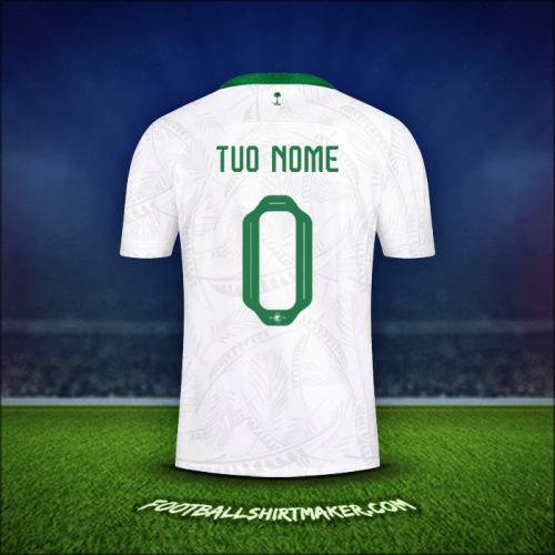 Maglia Arabia Saudita 2022 -  tuo nome - 0