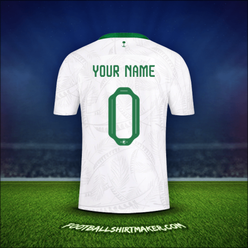 Jersey Saudi Arabia 2022 -  your name - 0