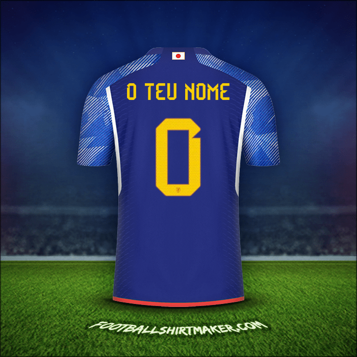 Camisola Japão 2022 -  o teu nome - 0