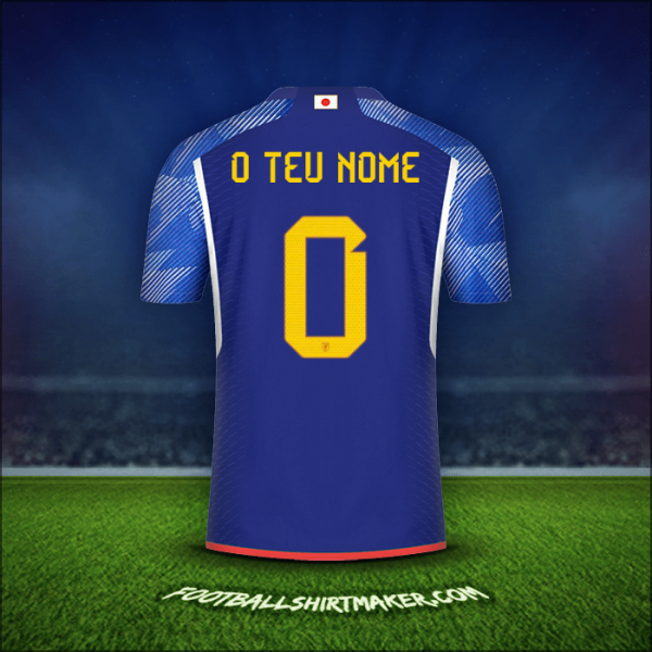 Camisola Japão 2022 -  o teu nome - 0