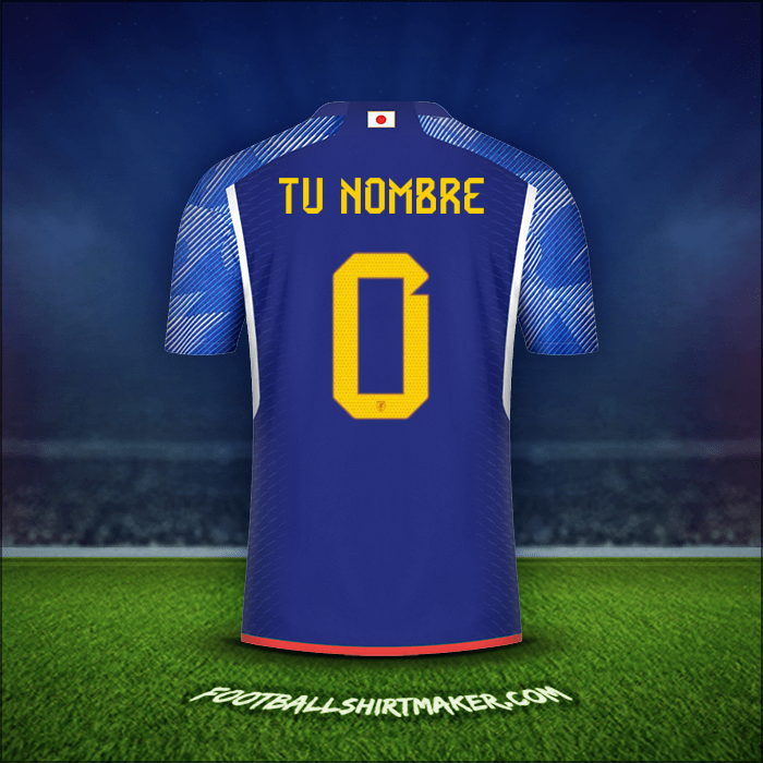 Camiseta Japon 2022 -  tu nombre - 0