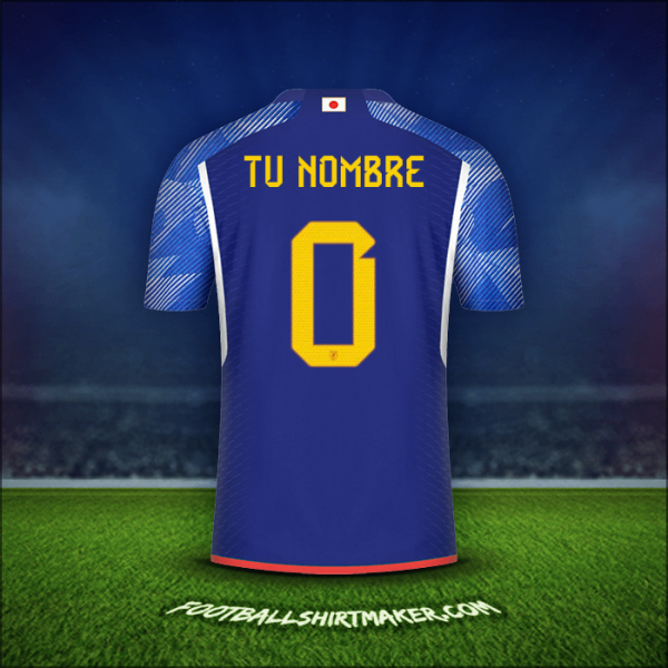 Camiseta Japon 2022 -  tu nombre - 0