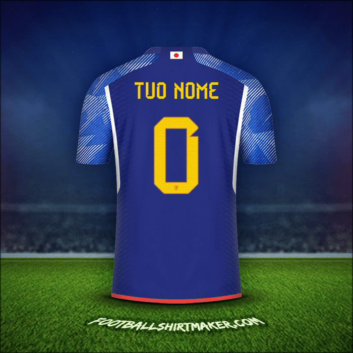 Maglia Giappone 2022 -  tuo nome - 0