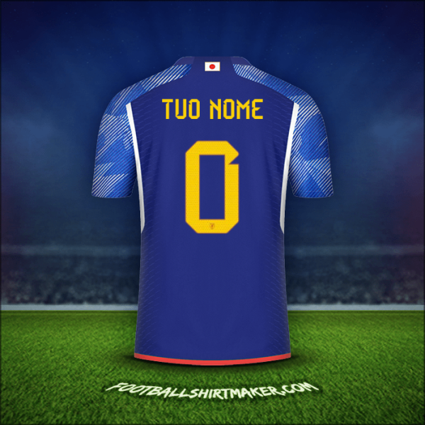 Maglia Giappone 2022 -  tuo nome - 0