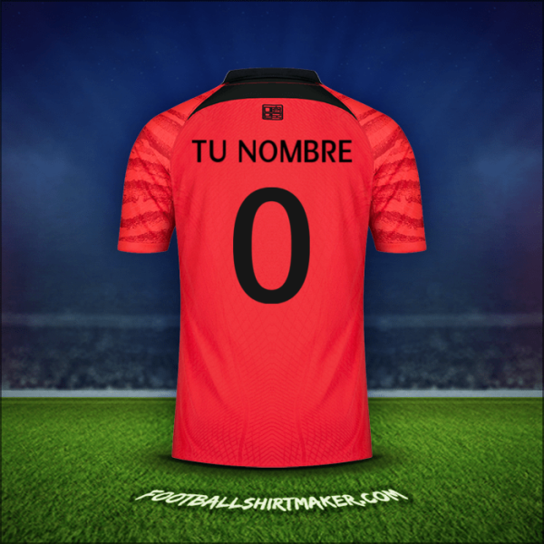 Camiseta Corea del Sur 2022 -  tu nombre - 0