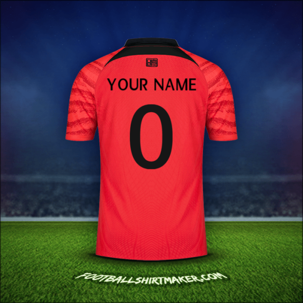 Jersey South Korea 2022 -  your name - 0