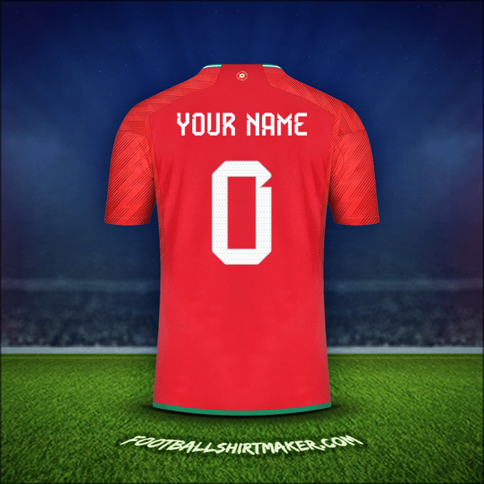 Jersey Wales 2022 -  your name - 0