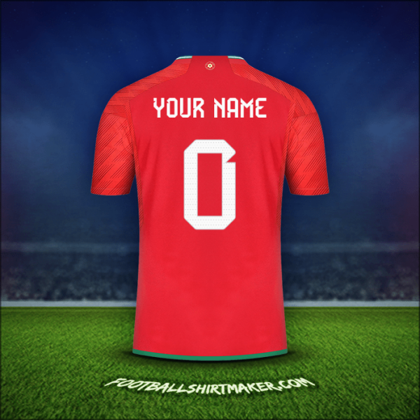 Shirt Wales 2022 -  your name - 0