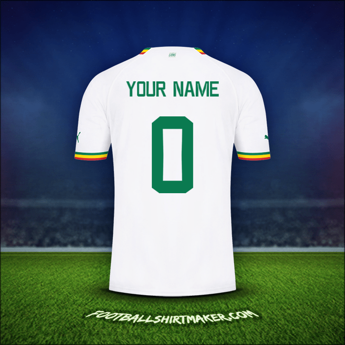 Jersey Senegal 2022 -  your name - 0