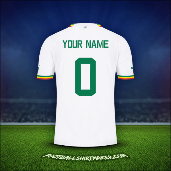 Jersey Senegal 2022 -  your name - 0