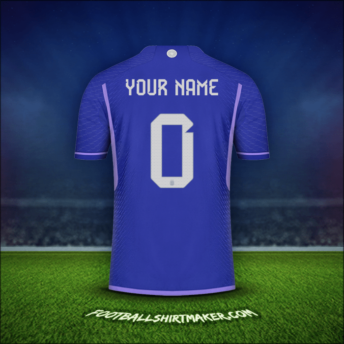 Jersey Argentina 2022 Away -  your name - 0