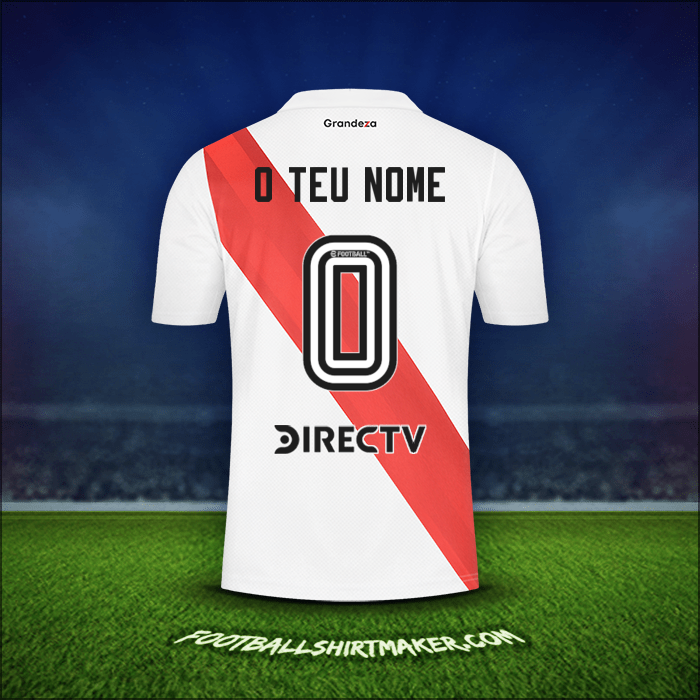 Camisola River Plate 2022/2023 -  o teu nome - 0