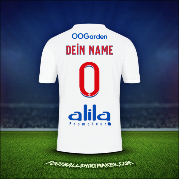Trikot Olympique Lyon 2022/2023 -  dein name - 0