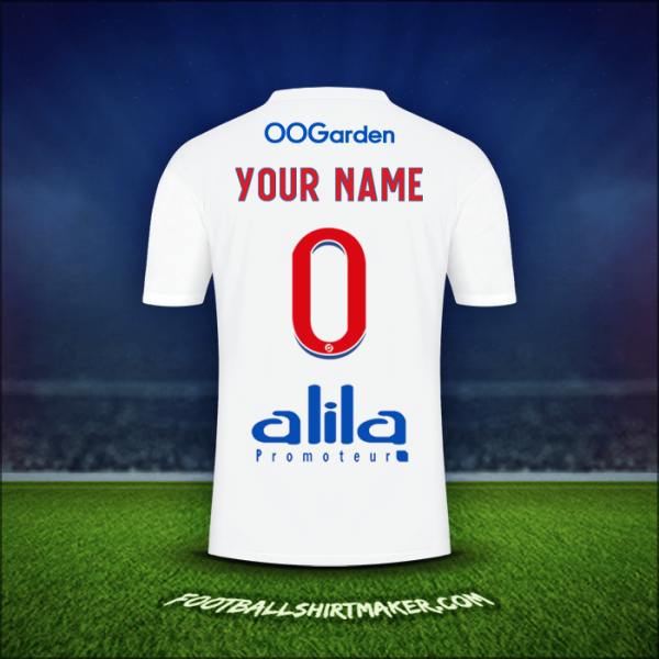 Jersey Olympique Lyon 2022/2023 -  your name - 0