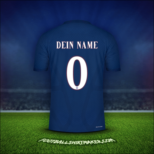 Trikot Paris Saint Germain Cup 2022/2023 -  dein name - 0