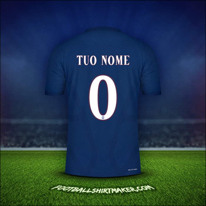 Maglia Paris Saint Germain Cup 2022/2023 -  tuo nome - 0