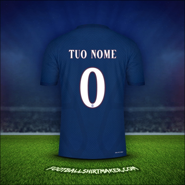 Maglia Paris Saint Germain Cup 2022/2023 -  tuo nome - 0