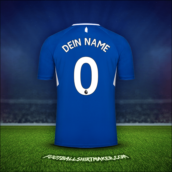 Trikot Everton FC 2022/2023 -  dein name - 0