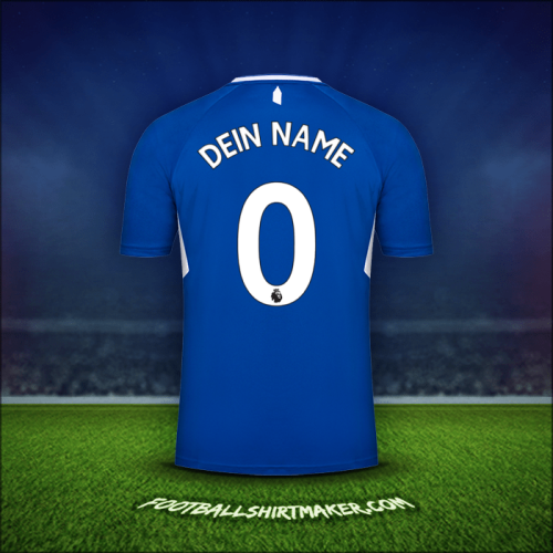 Trikot Everton FC 2022/2023 -  dein name - 0
