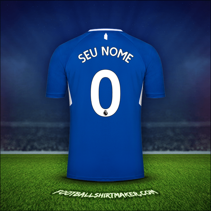 Camisa Everton FC 2022/2023 -  seu nome - 0
