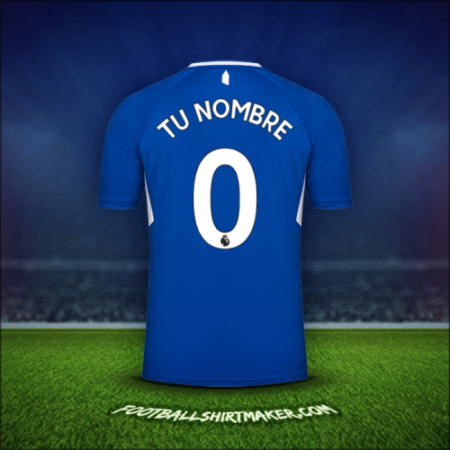 Jersey Everton FC 2022/2023 -  tu nombre - 0